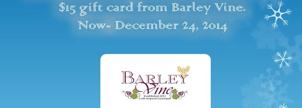 holiday gift cards!