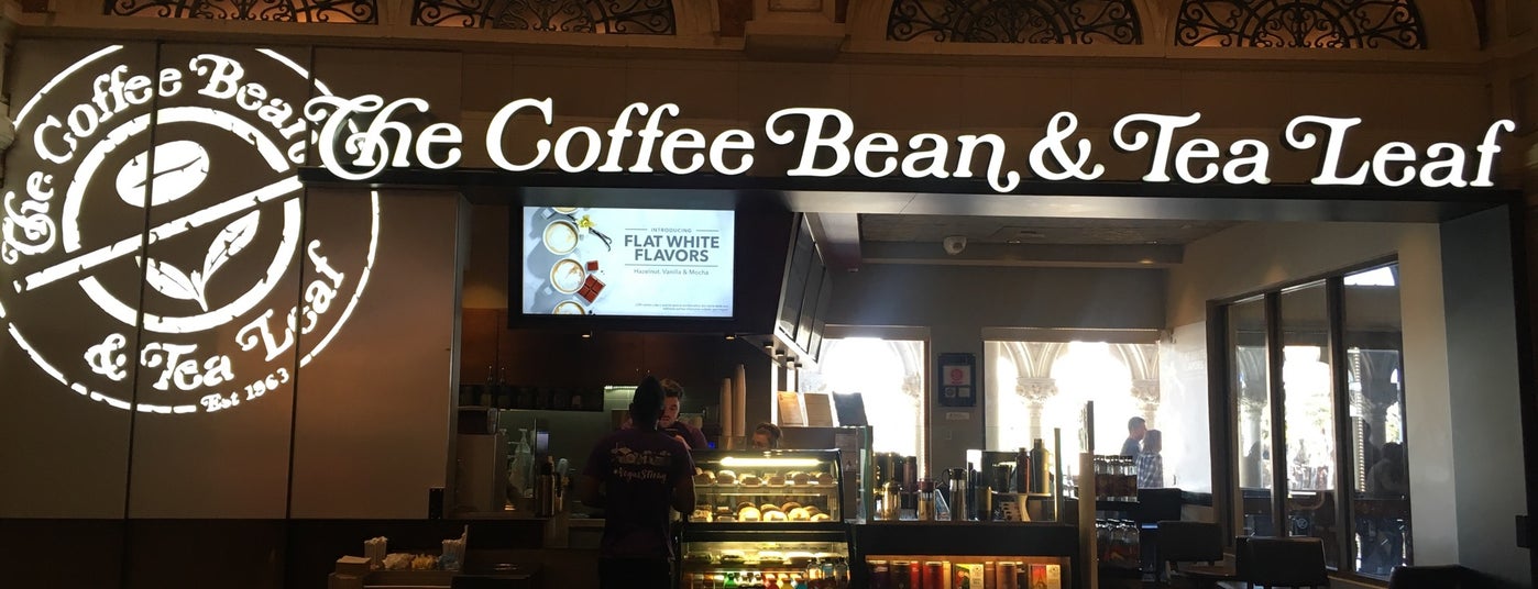 the coffee bean & tea leaf is one of coffee shops.