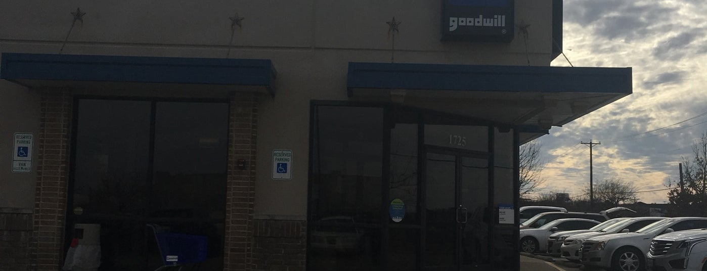 goodwill super store is one of thrifting.