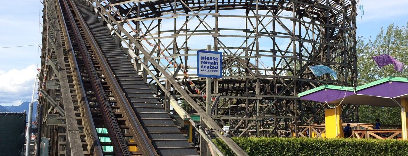 wooden roller coasters