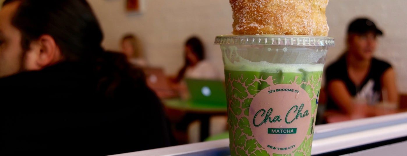 cha cha matcha is one of nyc coffee.