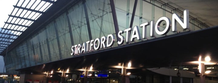 stratford london underground and dlr station is one of stations