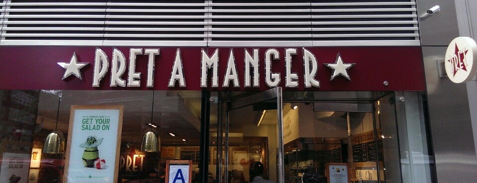 pret a manger is one of been here 4.