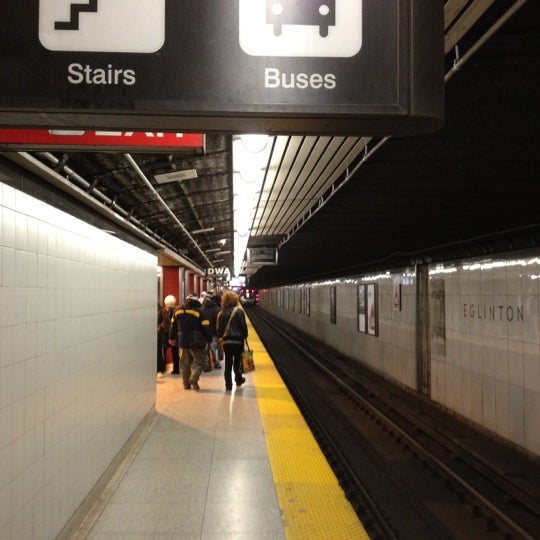eglinton subway station