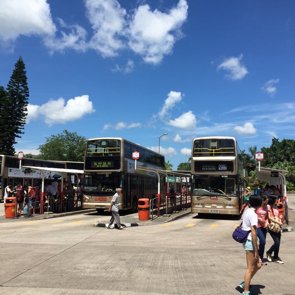 photos at sai kung bus terminus - bus station in