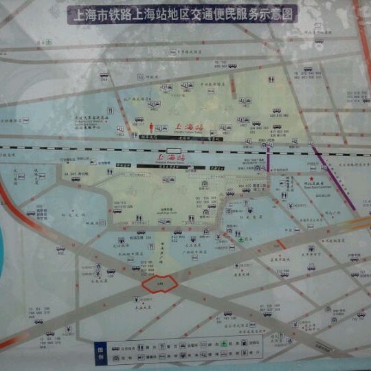 从上海火车站坐地铁几号线可以换乘地铁8号线,在哪里下车换??