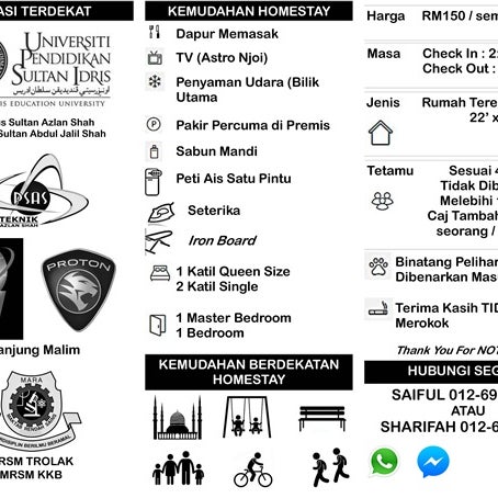 Homestay Tanjung Malim Tanjong Malim Perak Homestay Tanjung Malim Tanjong Malim Perak