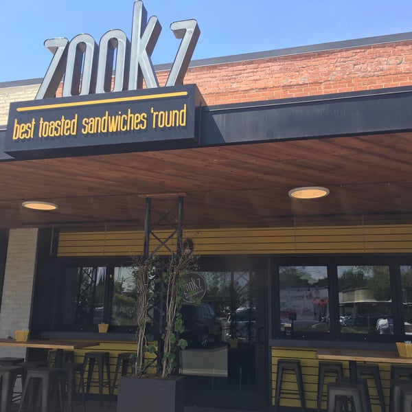 a sandwiches, photo taken at zookz - sandwiches with an edge by bana a.