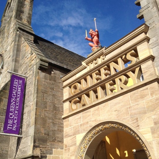 the queen"s gallery, palace of holyroodhouse