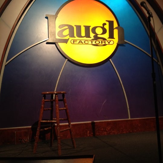 photo taken at laugh factory by ashley v. on 5/10/2012