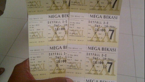 XXI Lounge Mega Bekasi