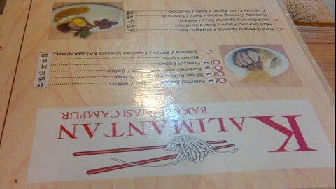 Bakmi dan Nasi Campur Kalimantan