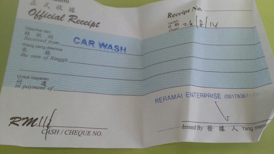 Car wash near Petronas