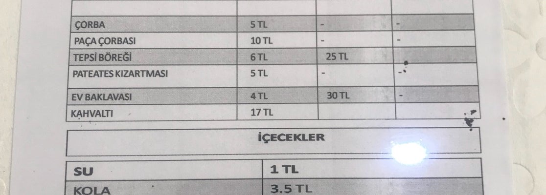 Ahmet Bey Yöresel Ev yemekleri Kernek Mahallesi�de Geleneksel Yemek