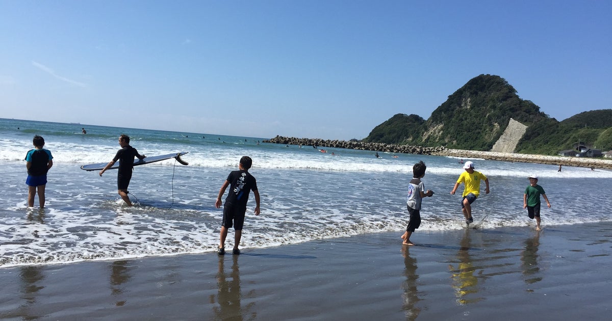 岩井海岸サーファーポイント 千葉県 こころから