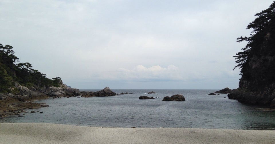 石白川海水浴場 いしじろがわかいすいよくじょう 東京都 こころから