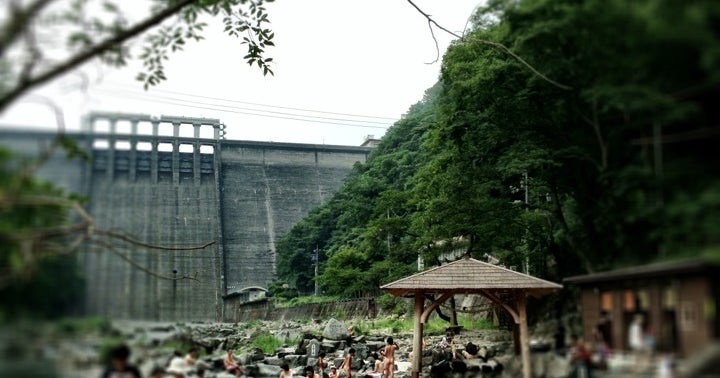 湯原 温泉 砂湯 コレクション 水着