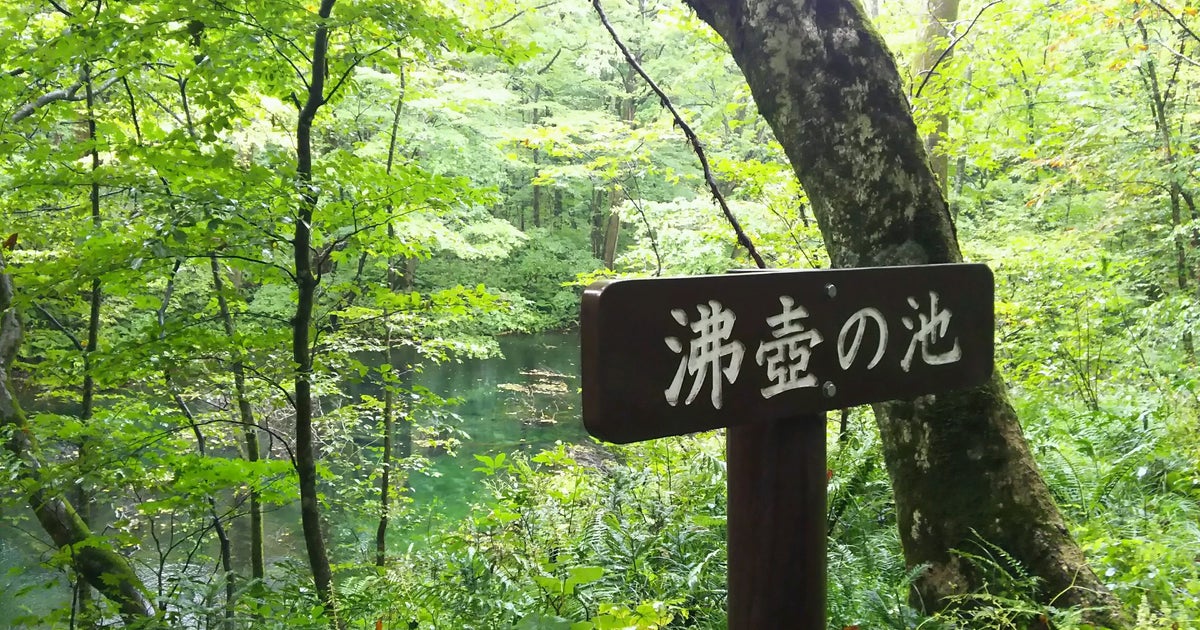 沸壺の池 青森県 こころから 沸壺の池 青森県 こころから
