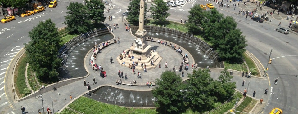 columbus circle is one of the 1950s.