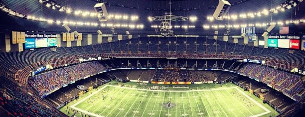 mercedes-benz superdome is one of u.s. - stadium :: list.