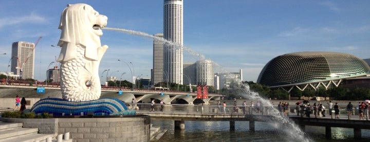 the merlion is one of out of the country.