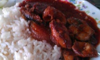 Nasi Lemak Sambal Sotong
