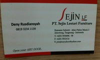 Sejin Lestari Furniture