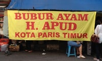 Bubur Ayam Apud - Kota Paris