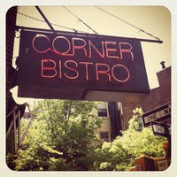 Photo taken at Corner Bistro by Dan S. on 4/27/2012
