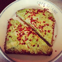 Photo taken at Café Gitane by Tommy L. on 2/11/2013