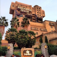 Photo taken at Twilight Zone Tower of Terror by Tanya H. on 10/7/2012