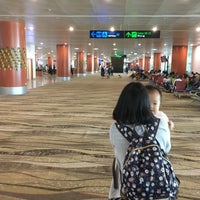 Photo taken at Domestic Terminal by Jiro Y. on 4/11/2018