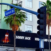 Sunset Blvd & Vine St - Central Hollywood - Sunset Blvd