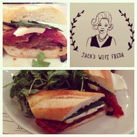 Photo taken at Jack&amp;#39;s Wife Freda by Bℓanca ß. on 7/13/2013