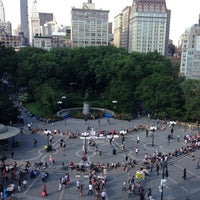 Photo taken at Union Square Park by HiDe T. on 6/9/2013