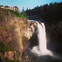 Photo taken at Snoqualmie Falls by Laurel M. on 7/21/2013