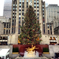 Photo taken at The Rink at Rockefeller Center by Jamison N. on 12/17/2012