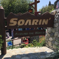 Photo taken at Soarin&#39; Around the World by Beverly R. on 5/3/2018