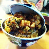 Photo taken at 天婦羅 天健 by Kaori K. on 9/23/2012