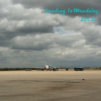 Photo taken at Mandalay International Airport (MDL) by Nannaphat U. on 7/20/2013