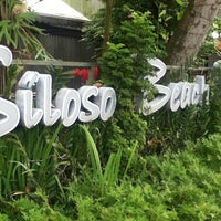 Photo taken at Siloso Beach Resort by Jayar B. on 1/24/2013