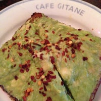 Photo taken at Café Gitane by Rosie E. on 12/4/2012