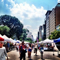 Photo taken at Union Square Greenmarket by Jennifer Y. on 7/19/2013