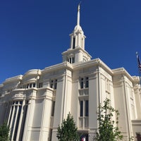 Photo taken at Payson Utah Temple by Ry A. on 6/12/2015