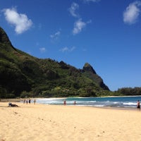 Photo taken at Tunnels Beach by Amanda H. on 9/30/2012