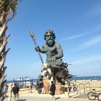 The King Neptune Statue Oceanfront Virginia Beach Va Photo Taken At The King Neptune Statue By P J On 4