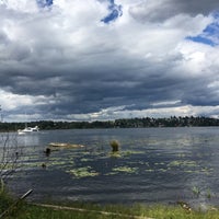 Photo taken at East Montlake Park by Tiff C. on 6/25/2018