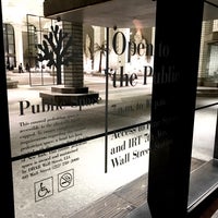 Photo taken at Wall Street Public Courtyard by Mike D. on 1/15/2017