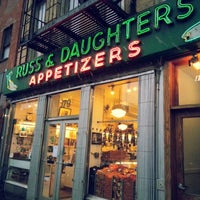 Photo taken at Russ &amp;amp; Daughters by Steve K. on 12/26/2012