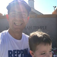 Photo taken at Vernal Utah Temple by Nick N. on 8/20/2016